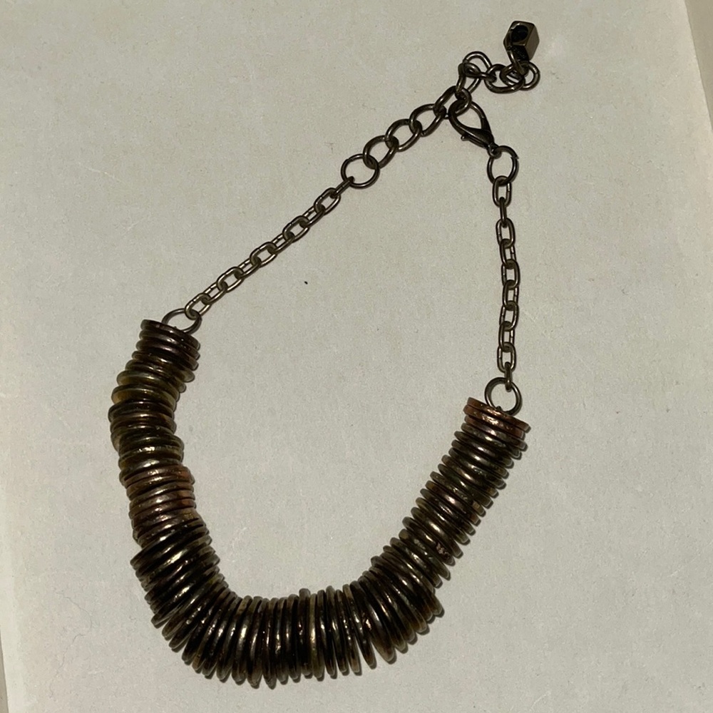 Anthropologie chunky statement necklace